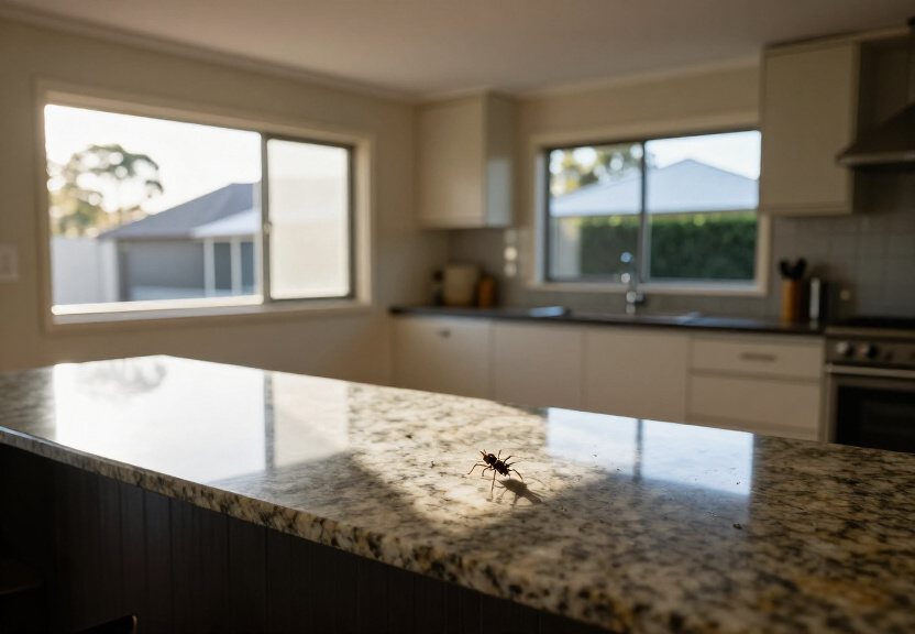 Termite-free home after treatment